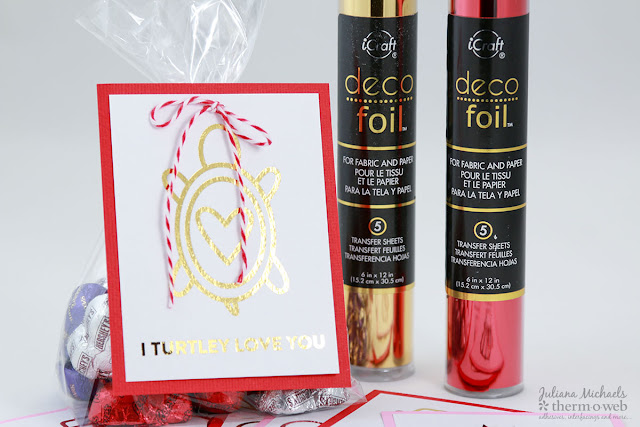 Valentine's Day Cards with Therm O Web Deco Foil by Juliana Michaels with free Valentine's Day Cards Printable