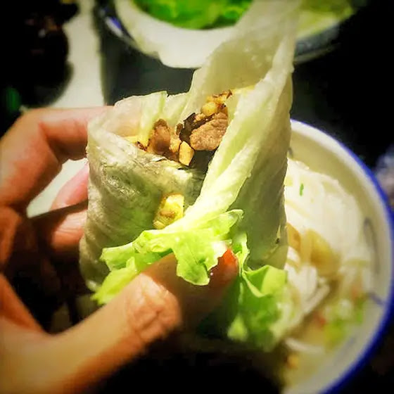 chinese, duck, Duck Bone, leftover, Lettuce Wraps, mince, recipe, Soup, 一鴨兩味, 鴨鬆, 生菜包, 鴨骨湯