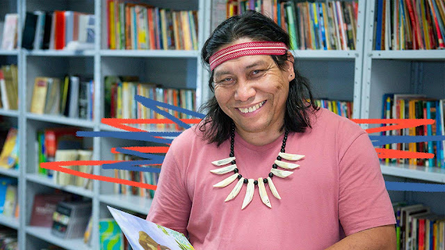 Daniel Munduruku - foto: ©Arte Lunetas